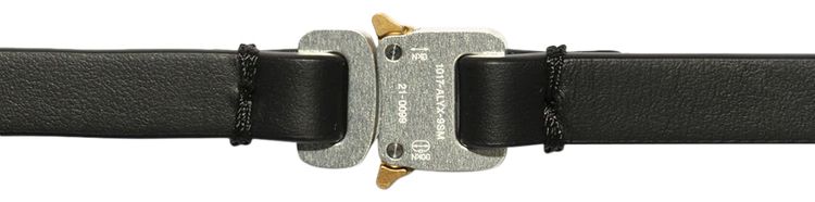 1017 ALYX 9SM Mini Buckle Belt Black