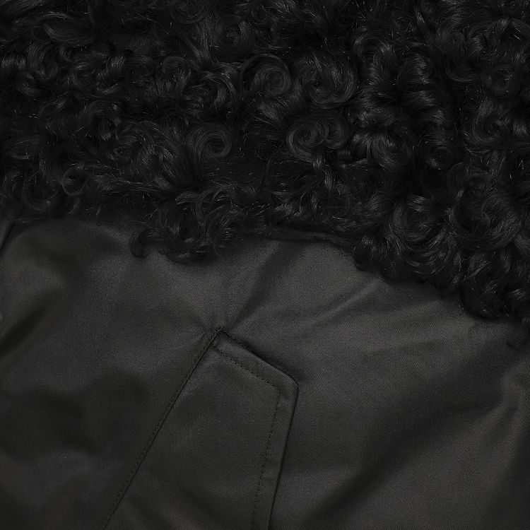 Bottega Veneta Shearling Blouson Jacket Fondant