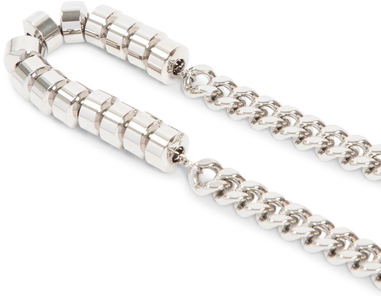 1017 ALYX 9SM Merge Candy Charm Necklace Silver