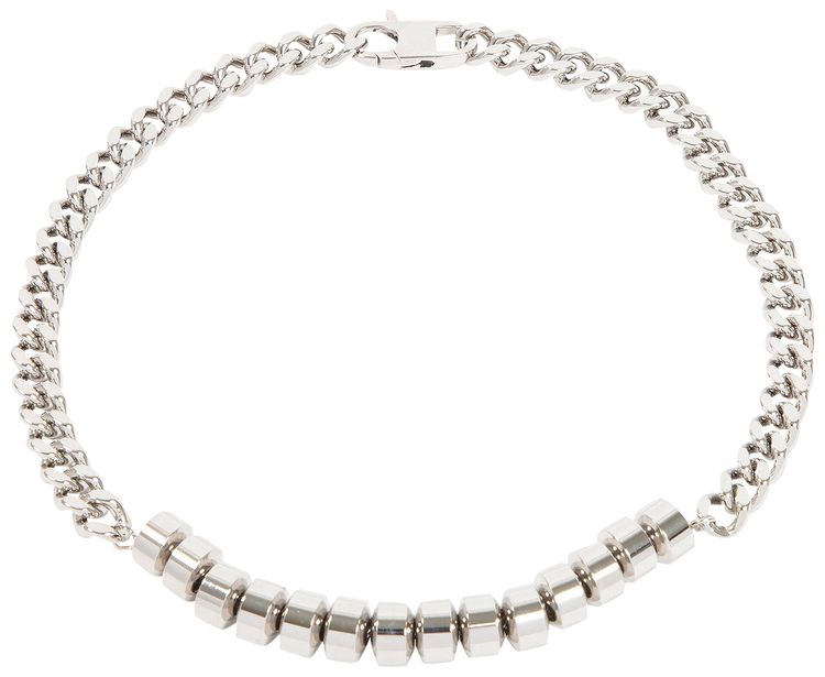 1017 ALYX 9SM Merge Candy Charm Necklace Silver