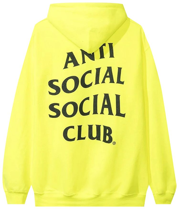 Anti Social Social Club Buckets Hoodie Neon