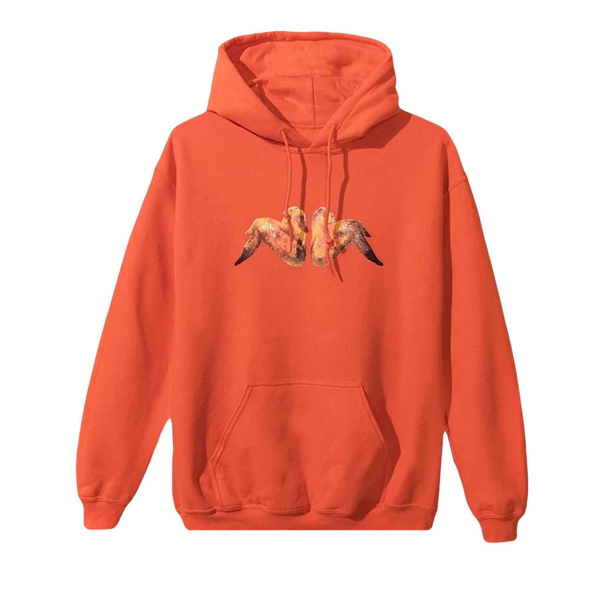 Anti social club hoodie orange sales