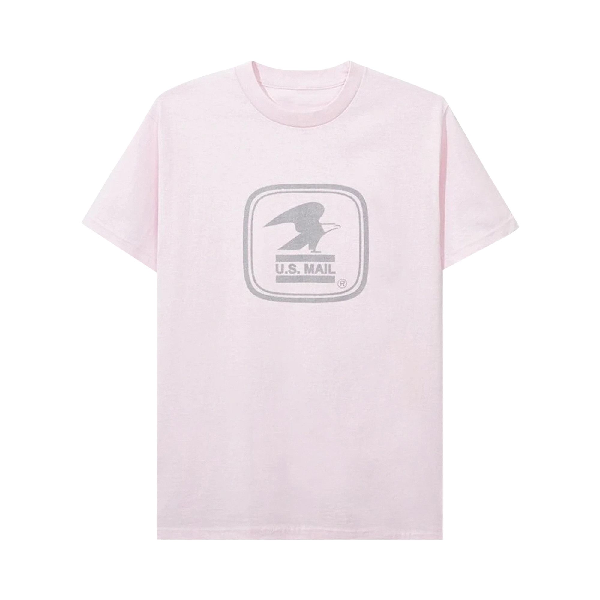 Buy Anti Social Social Club x USPS Work Tee 'Pink' - 0657 Buy Anti Social Social Club x USPS Work Tee 'Pink' - 0657