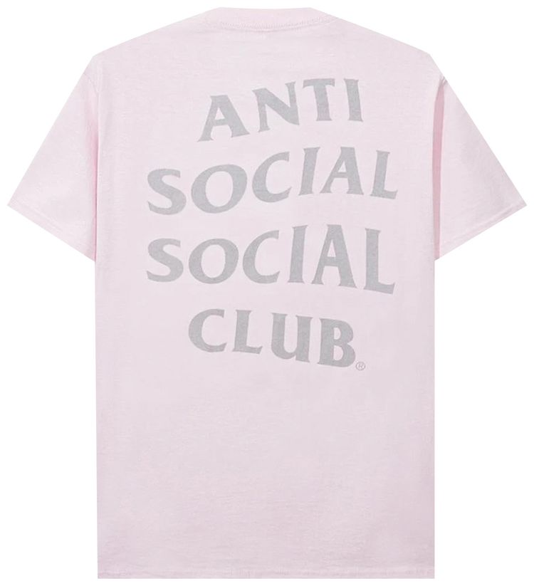 Anti Social Social Club x USPS Work Tee Pink