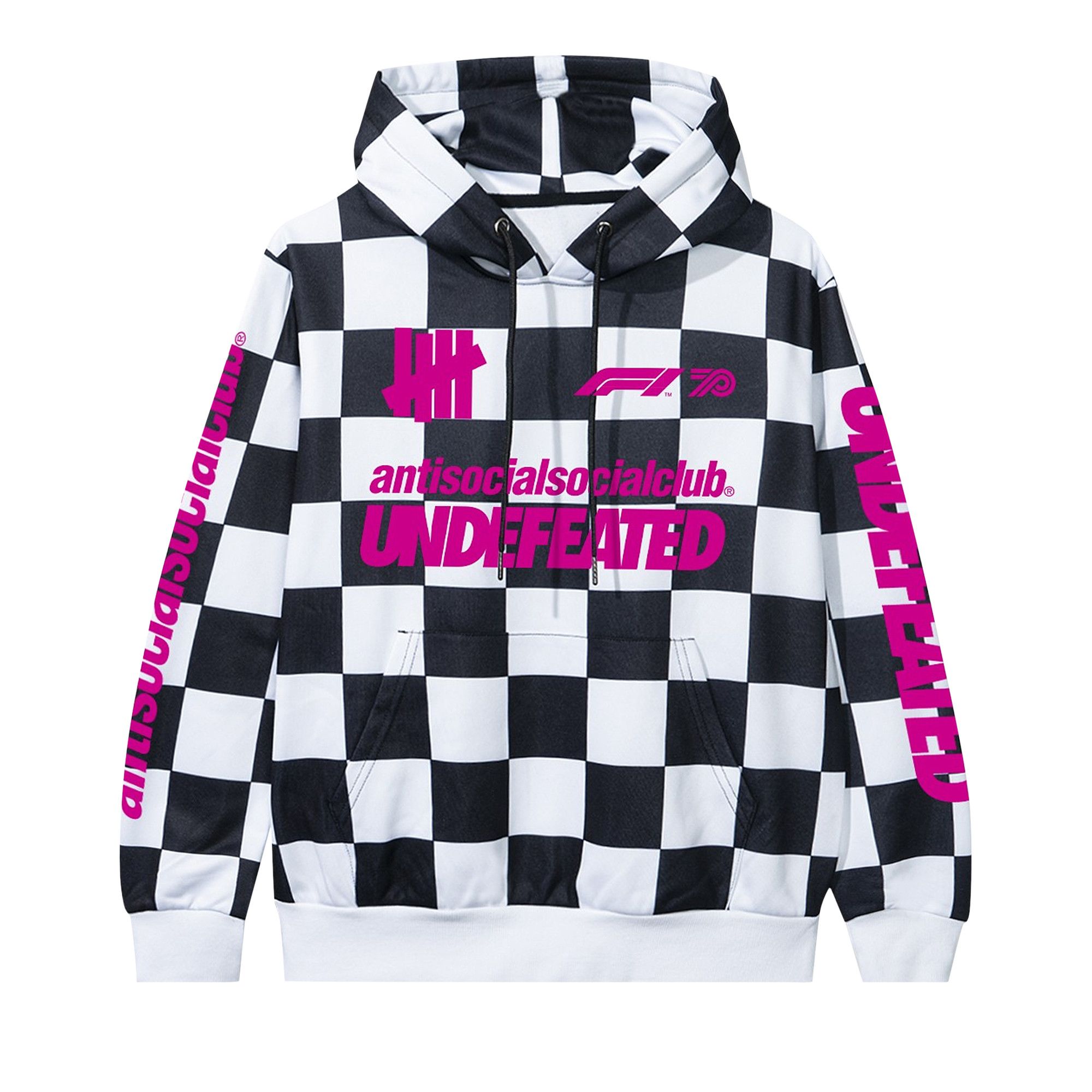 Anti social social club x undefeated hoodie store