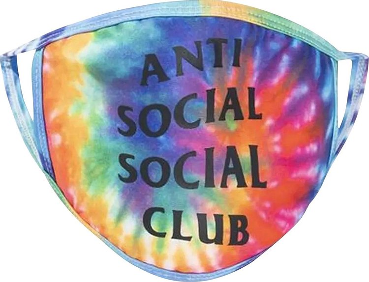 Anti Social Social Club Sugar Coat Mask 'Tie Dye'