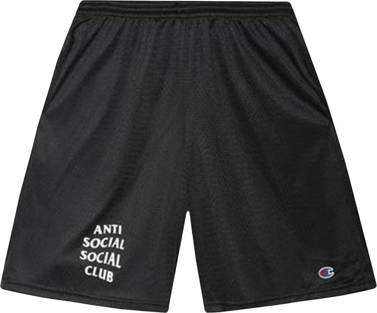 Anti Social Social Club Sports Shorts 'Black'