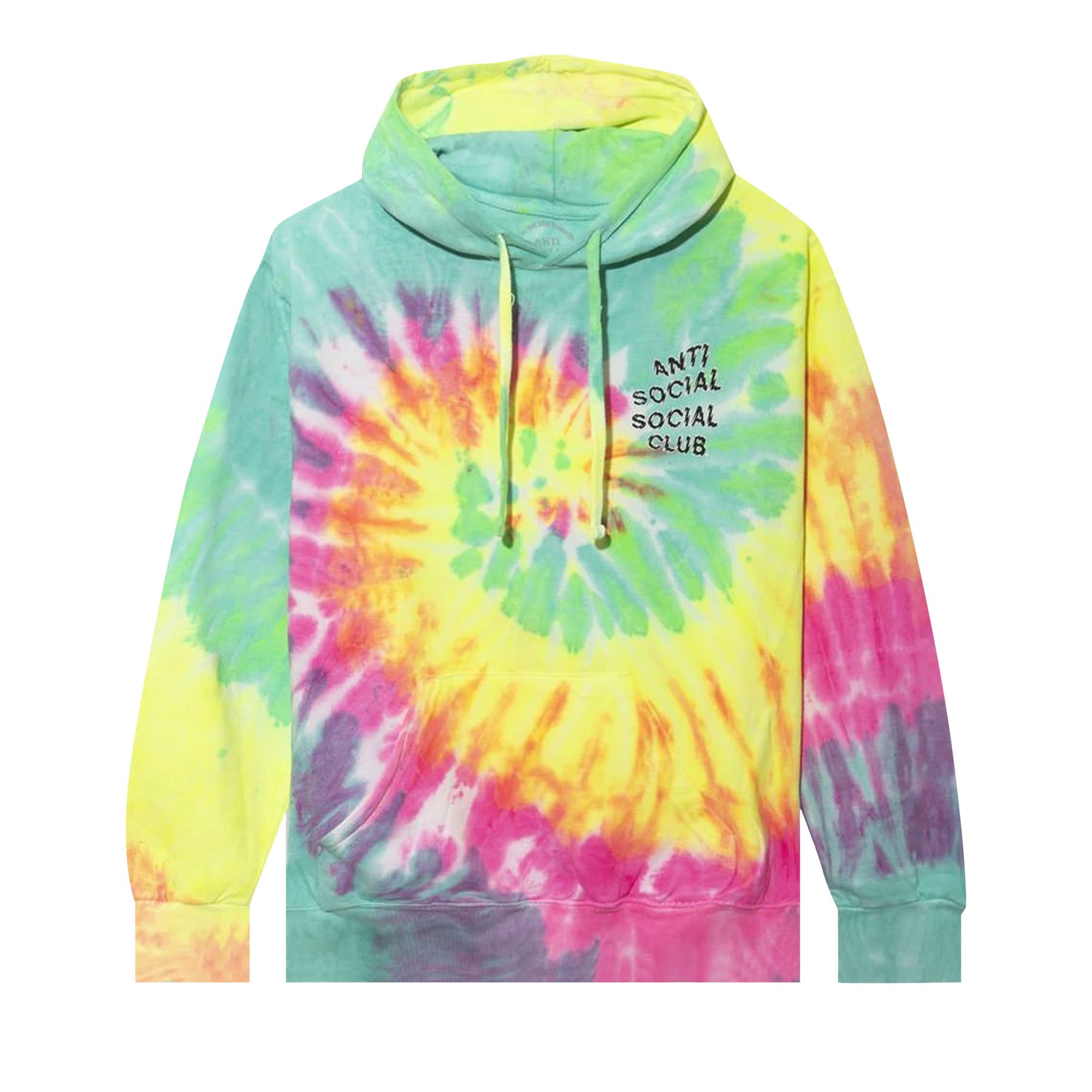 Buy Anti Social Social Club Maniac Hoodie Rainbow Tie Dye 0657 100000106MH RAIN GOAT CA
