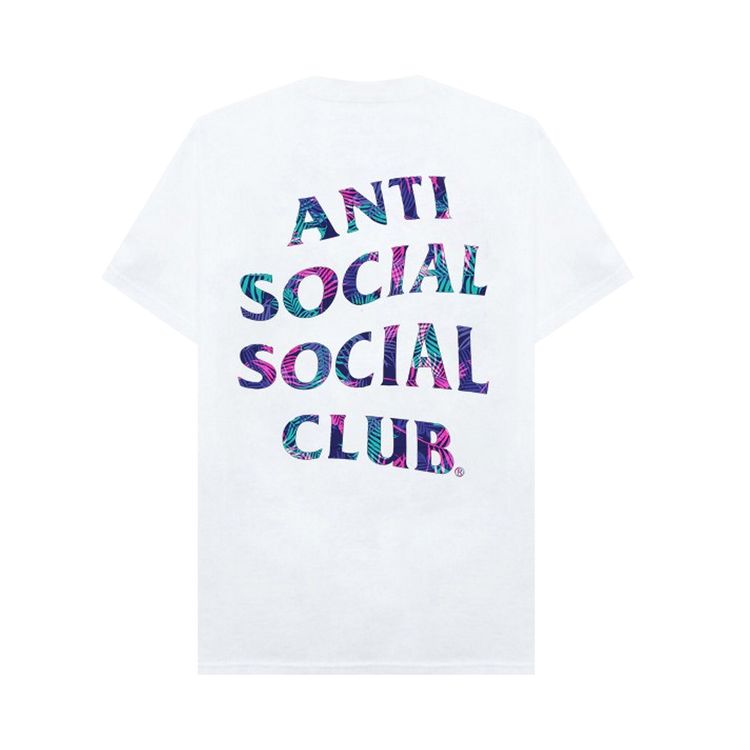 Anti Social Social Club Kiss The Wall Tee White