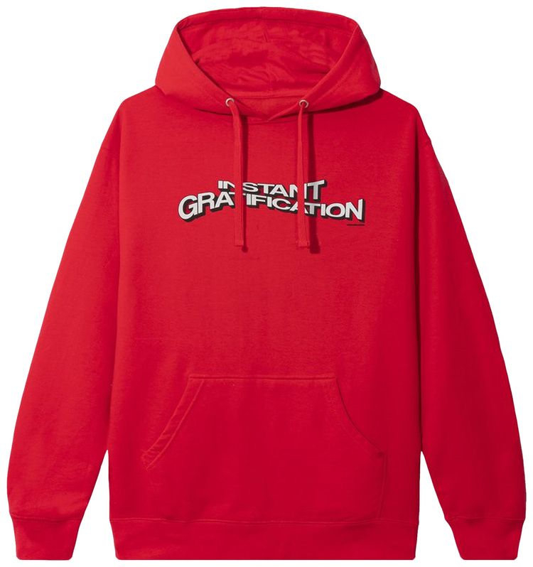 Anti Social Social Club IG Hoodie Red