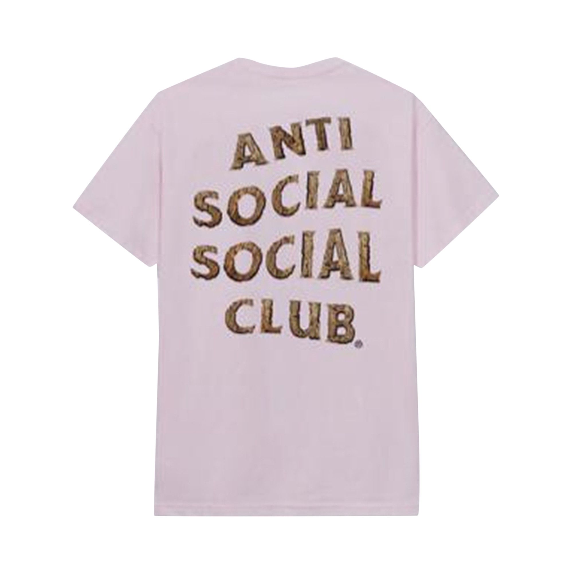 Buy Anti Social Social Club Good Wood Tee 'Pink' - 0657