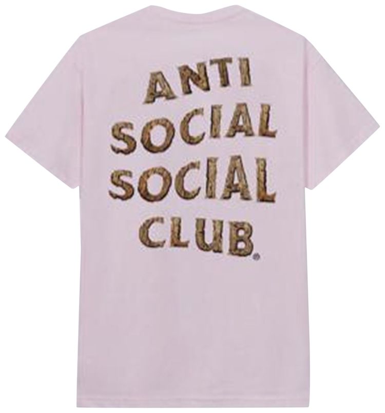 Anti Social Social Club Good Wood Tee Pink
