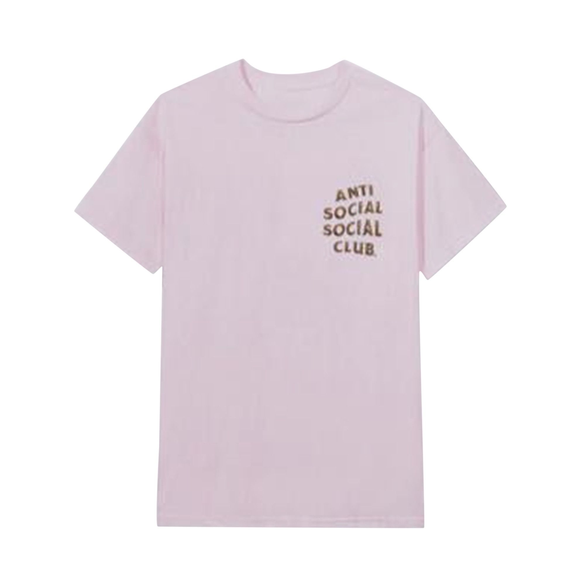 Buy Anti Social Social Club Good Wood Tee Pink 0657