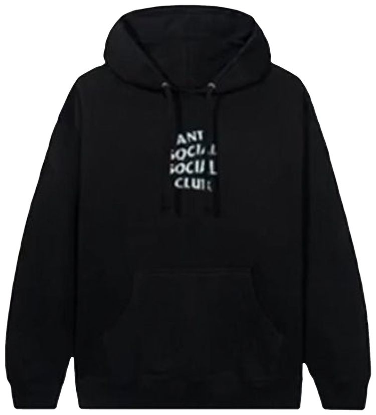 Anti Social Social Club Cold Sweats Hoodie Black