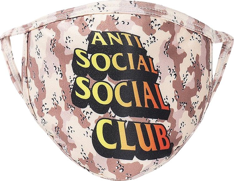 Anti Social Social Club Chocolate Chip Mask 'Chocolate Chip Camo'