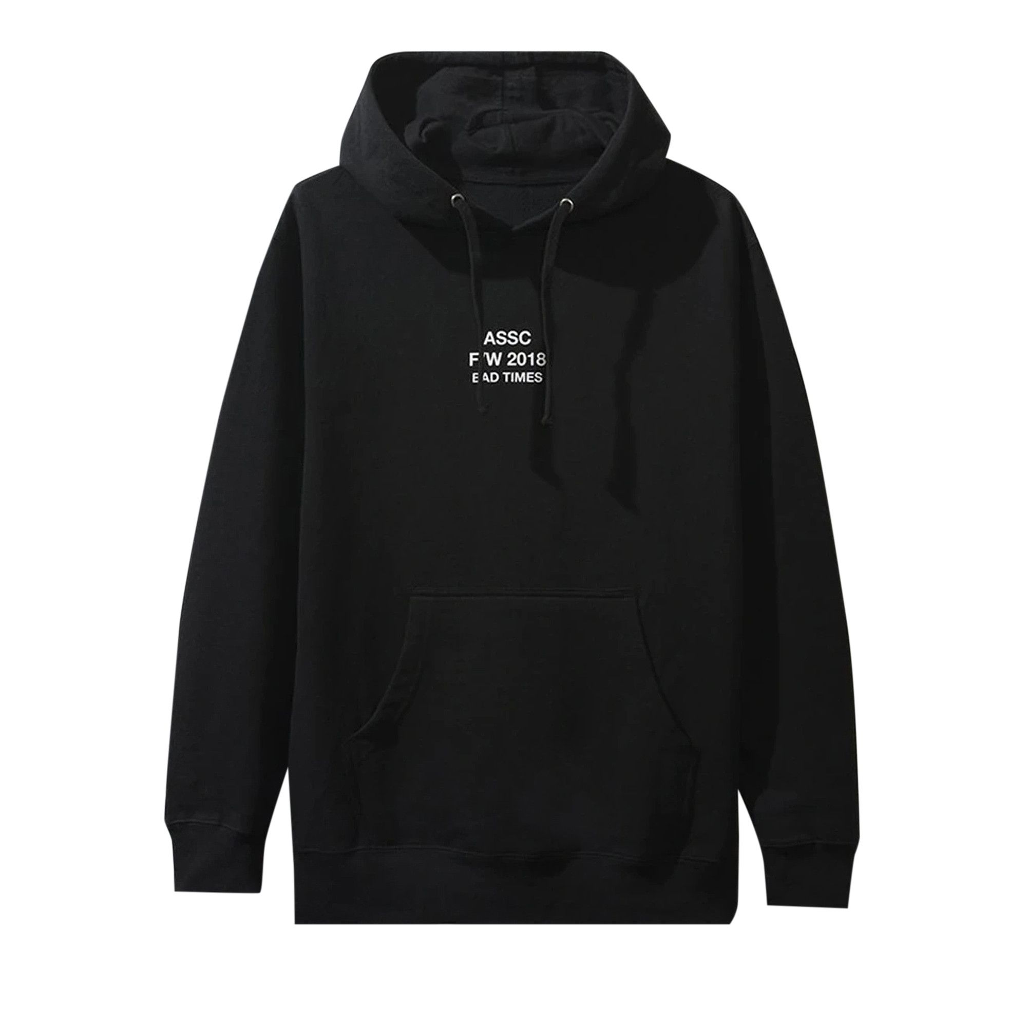 Buy Anti Social Social Club Bad Times Hoodie Black 0657