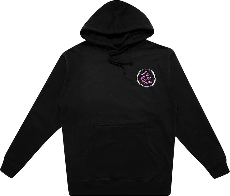 Anti Social Social Club Brake Check Hoodie Black