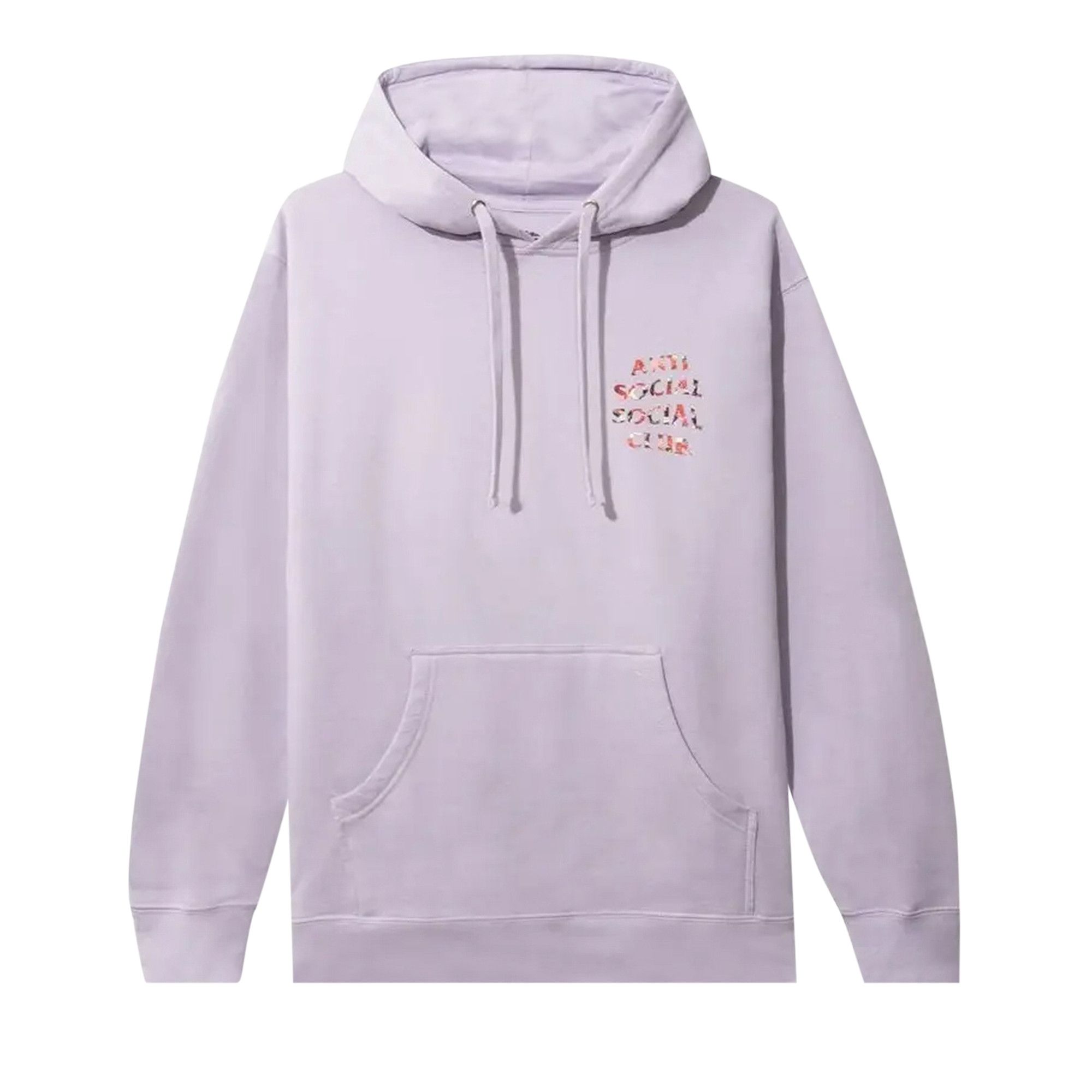 Buy Anti Social Social Club Bed Hoodie Lavender 0657