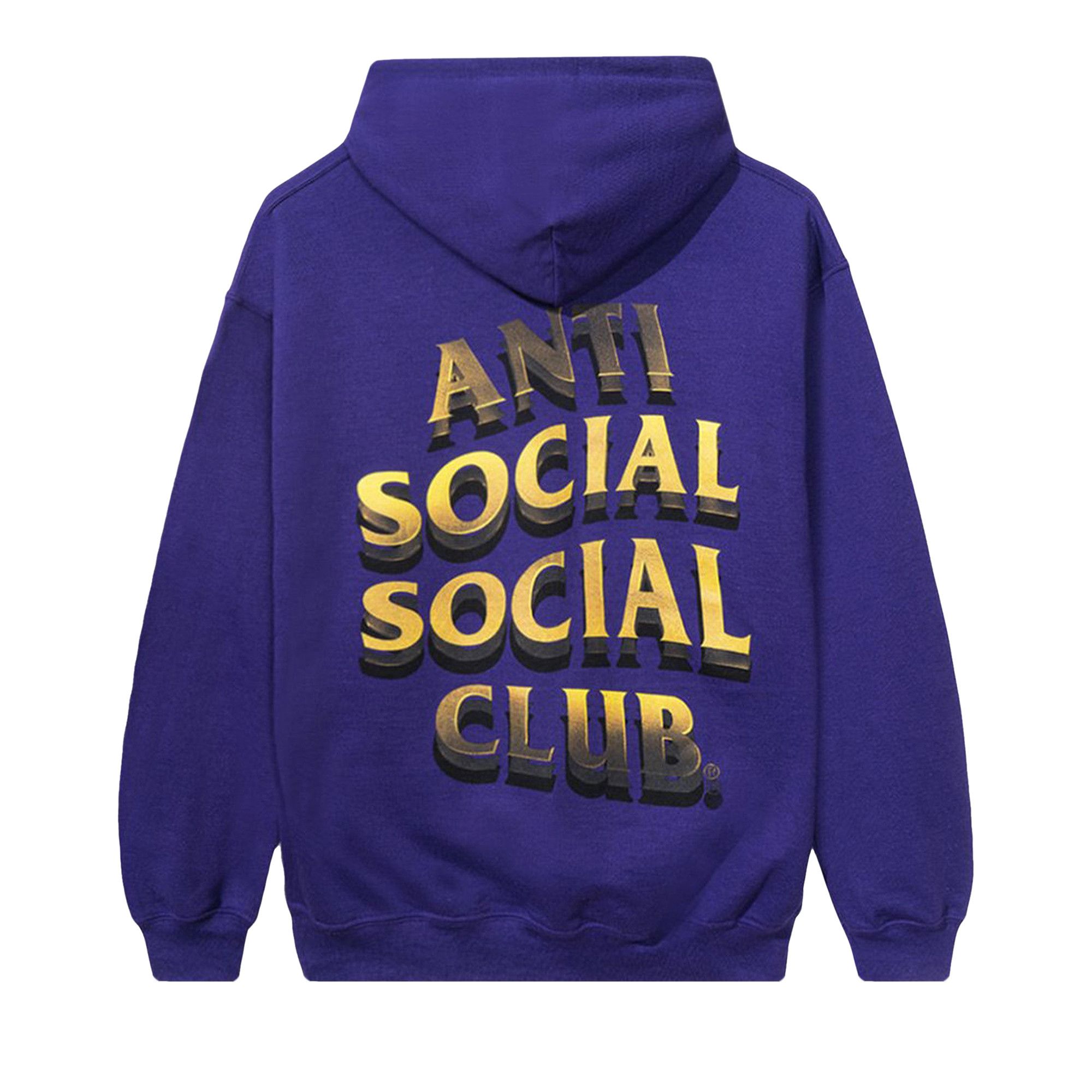 Buy Anti Social Social Club 747K Hoodie Purple 0657 100000106747H PURP GOAT