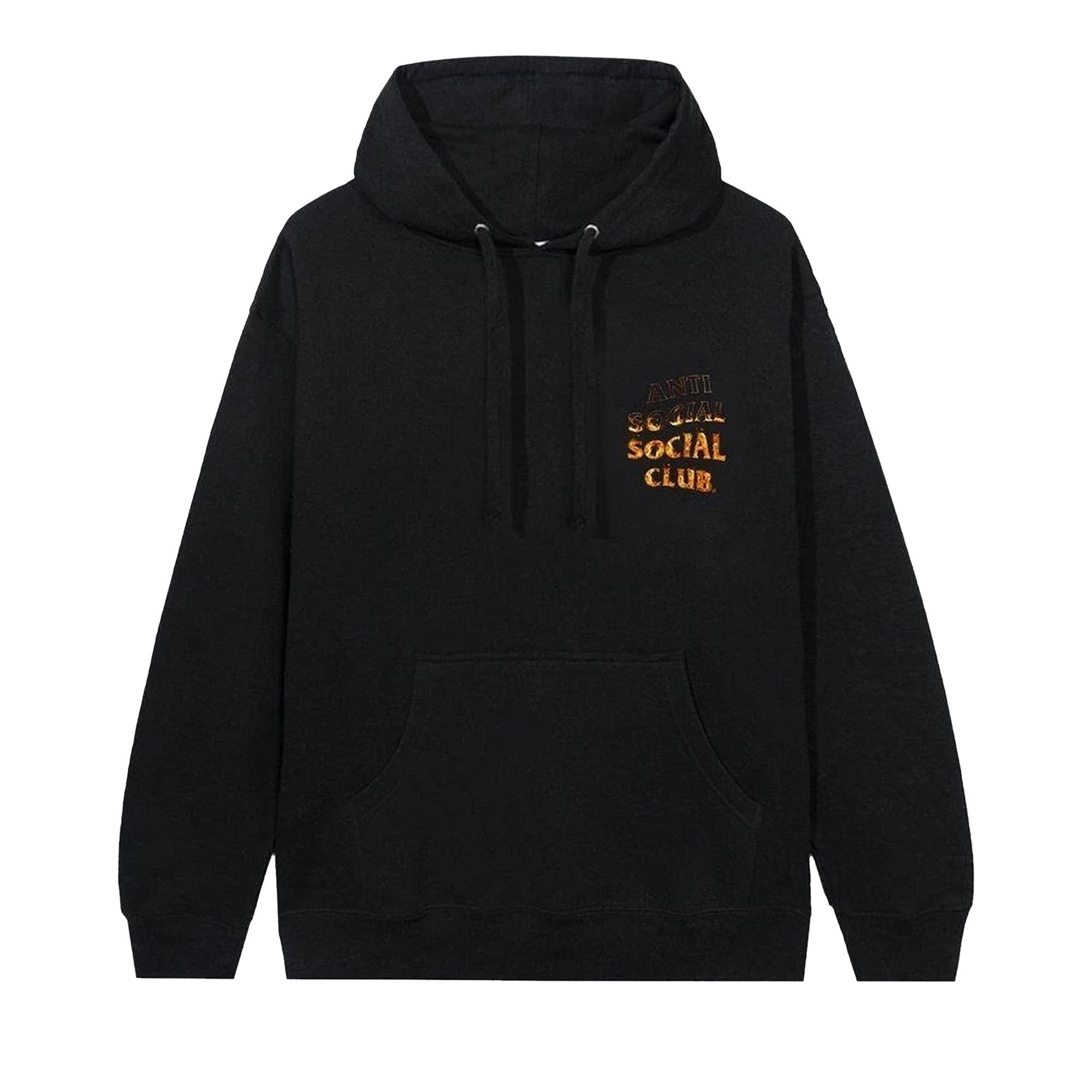 Black anti 2024 social club hoodie