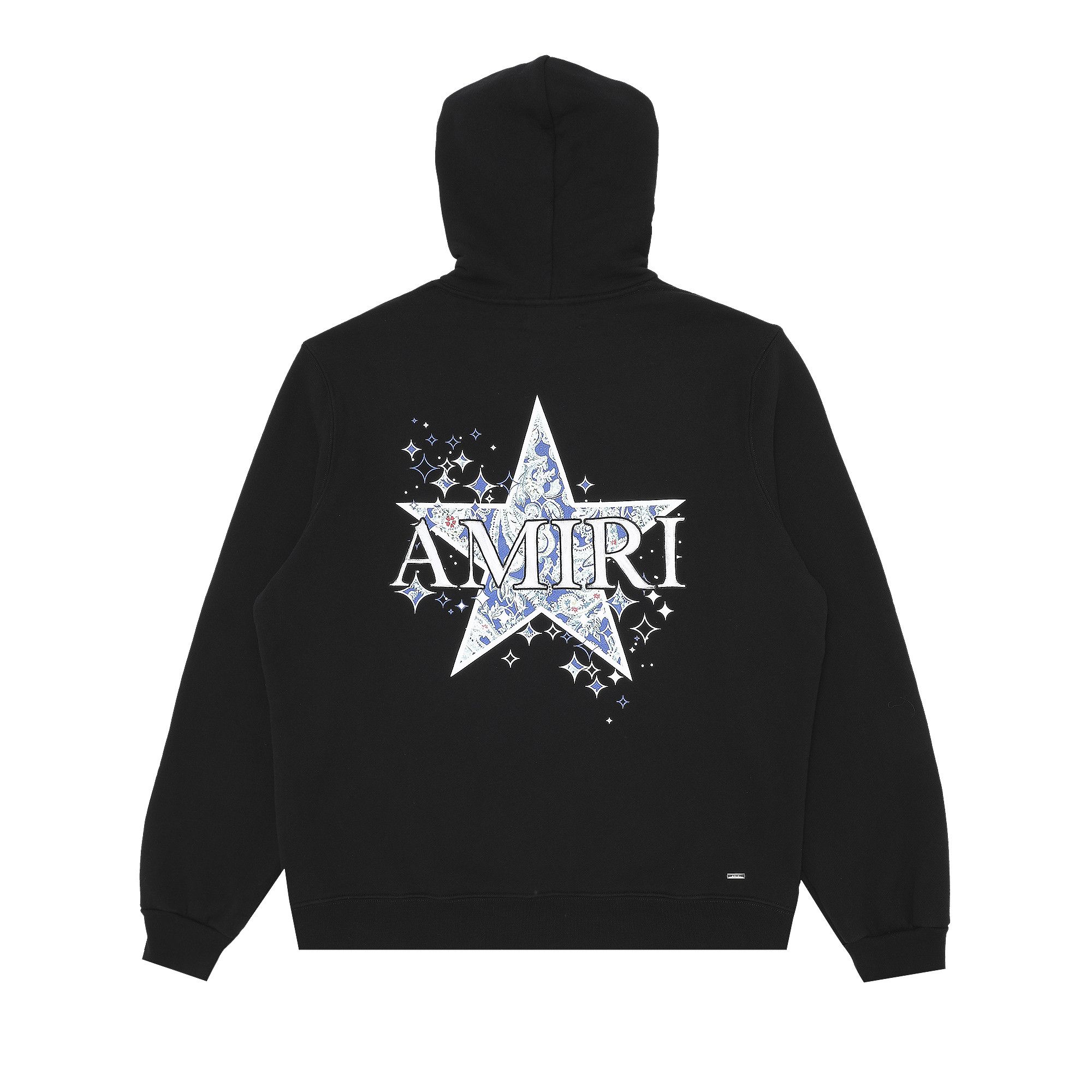 Buy Amiri Paisley Star Hoodie 'Black' - MJGH016 001 BLAC | GOAT