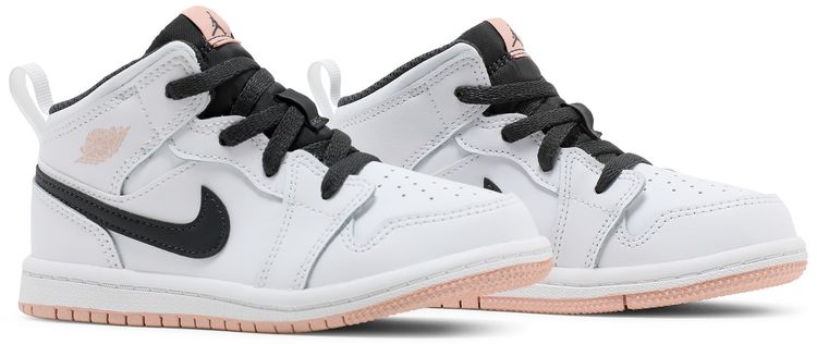 Air Jordan 1 Mid TD White Arctic Orange