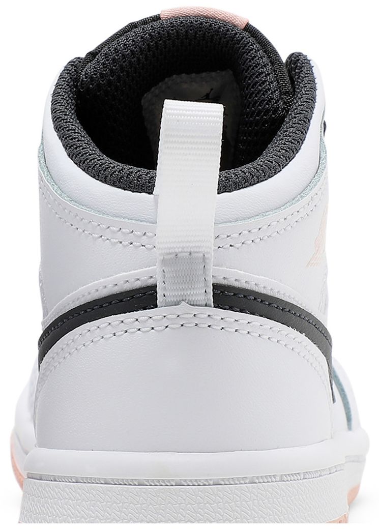 Air Jordan 1 Mid TD White Arctic Orange