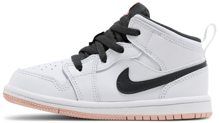 Air Jordan 1 Mid TD White Arctic Orange