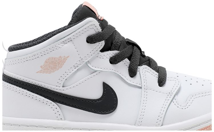 Air Jordan 1 Mid TD White Arctic Orange