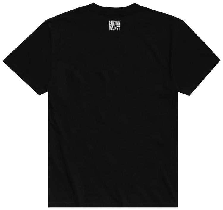 Chinatown Market Smiley Money Ball T Shirt Black