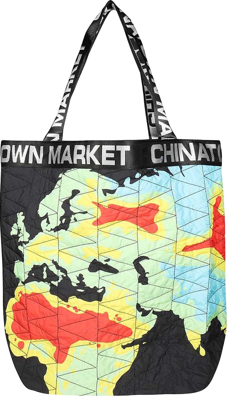 Chinatown Market Globe Nylon Tote 'Black'