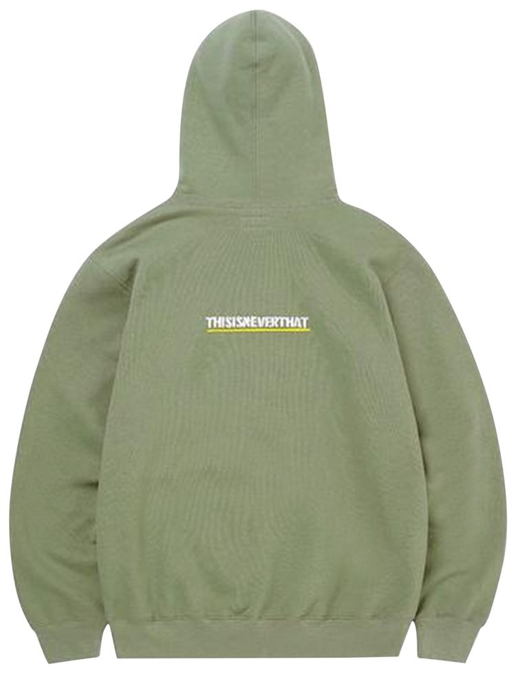 thisisneverthat Goodman Hooded Sweatshirt Light Olive