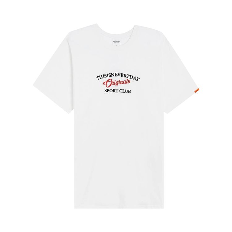 thisisneverthat Originals Sports Club Tee White