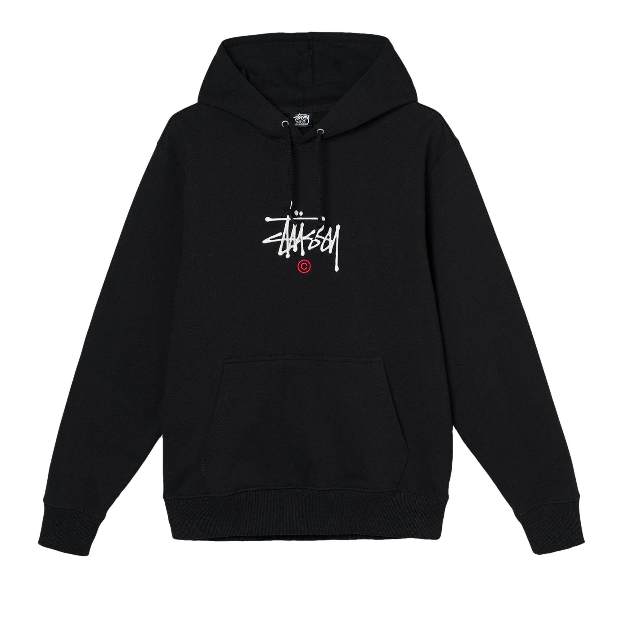 Stussy copyright applique hoodie clearance
