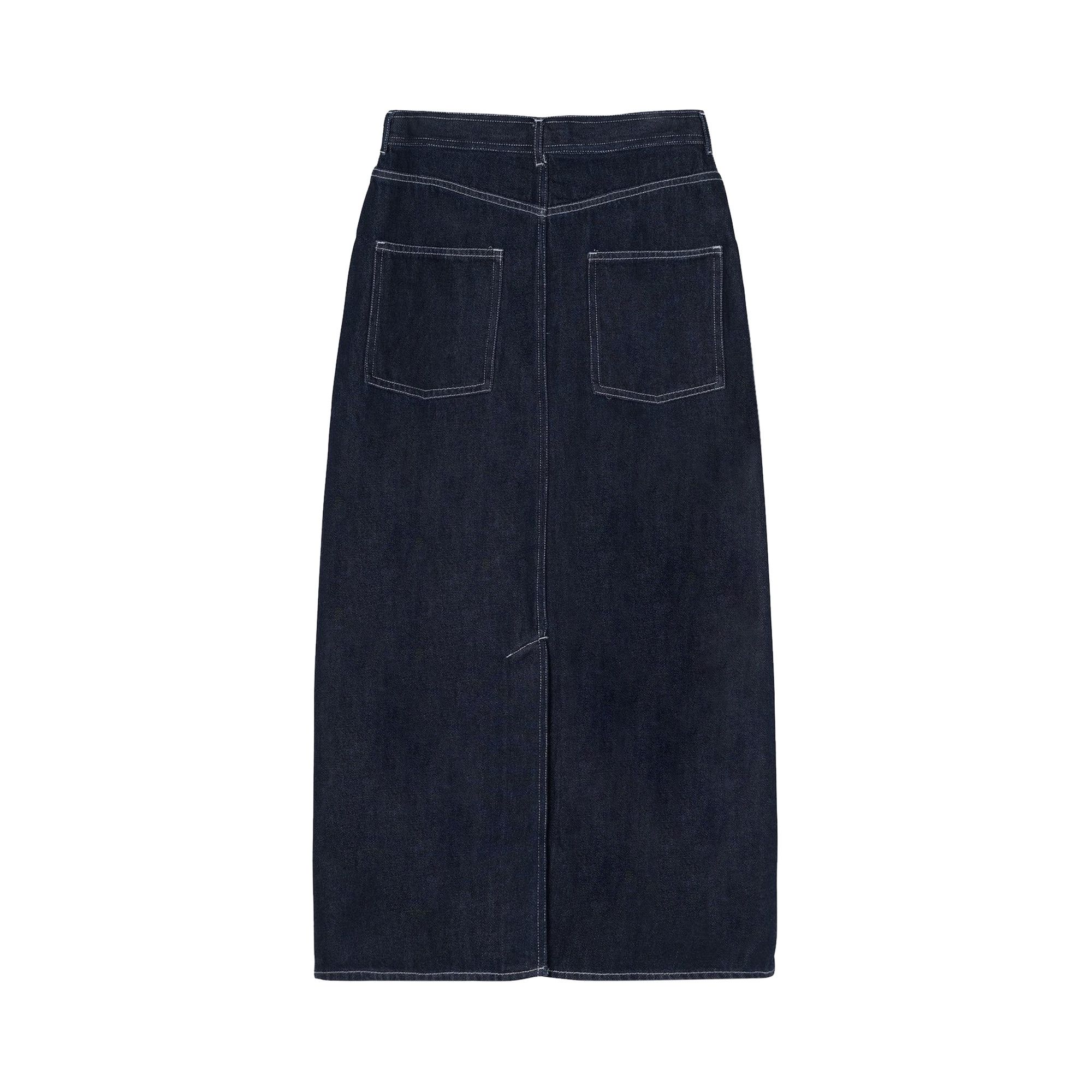 Stüssy denim mini skirt with raw hem in indigo size S/UK8 | eBay