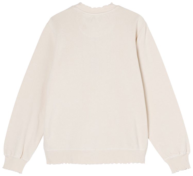 Stussy Laure Lettuce Edge Crew Natural