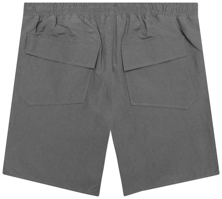 Rhude Logo Shorts Grey