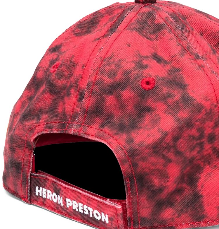 Heron Preston Tie Dye Hat Red