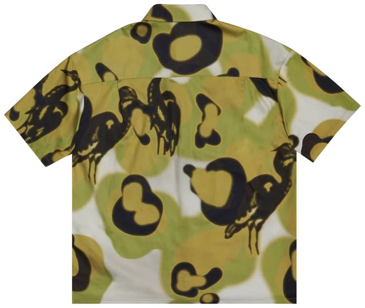 Heron Preston Bowling Shirt Green