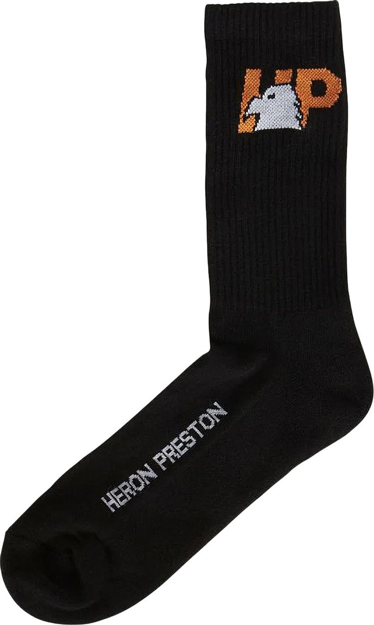 Heron Preston Eagle Socks 'Black'