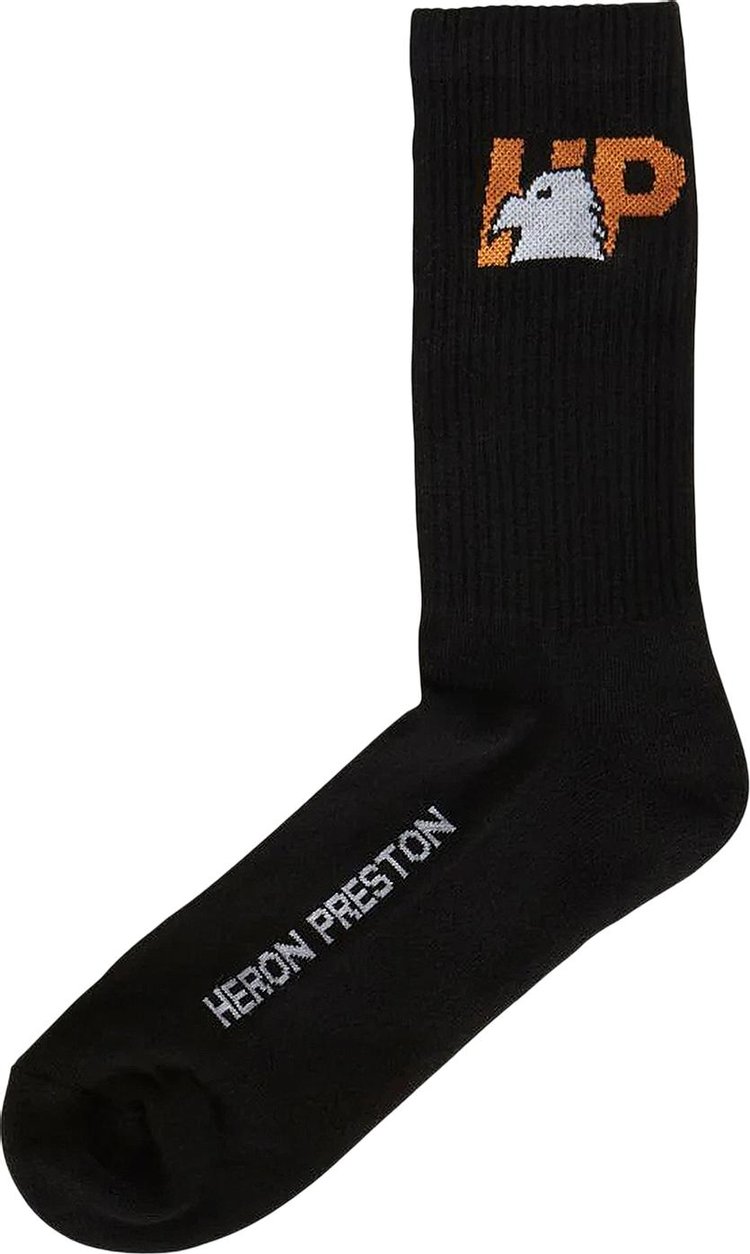 Heron Preston Eagle Socks Black