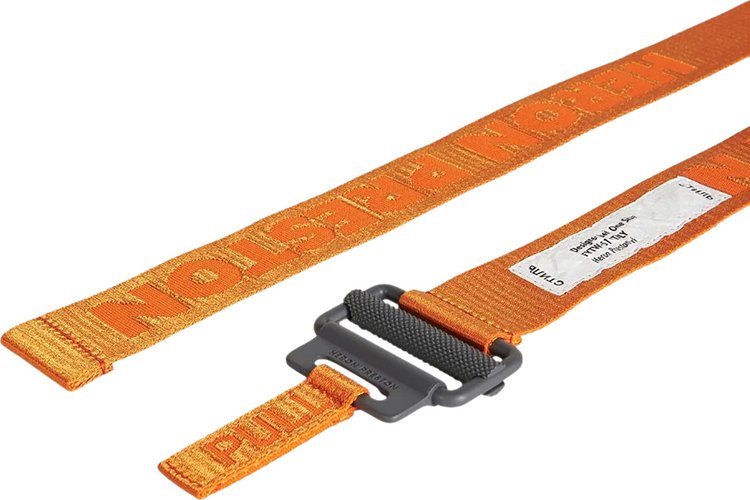 Heron Preston Tape Belt 4CM Orange