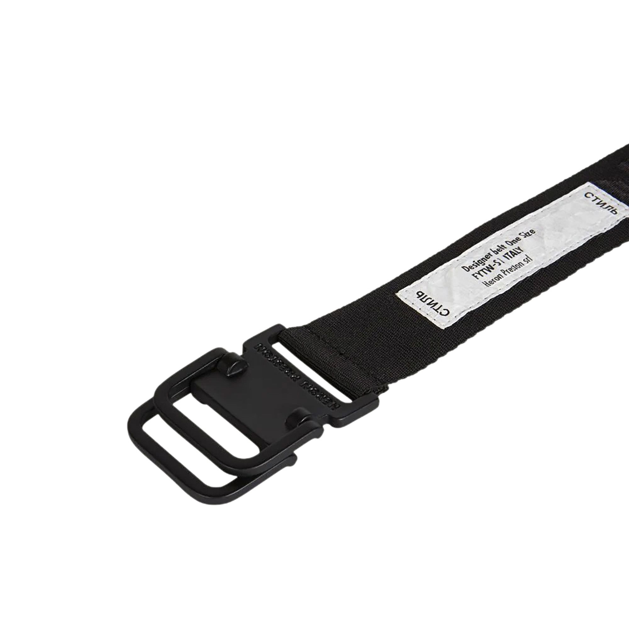 HERON PRESTON ブラックチェーンハンドバッグ Heron Preston Black Tool Box Bag Heron Preston