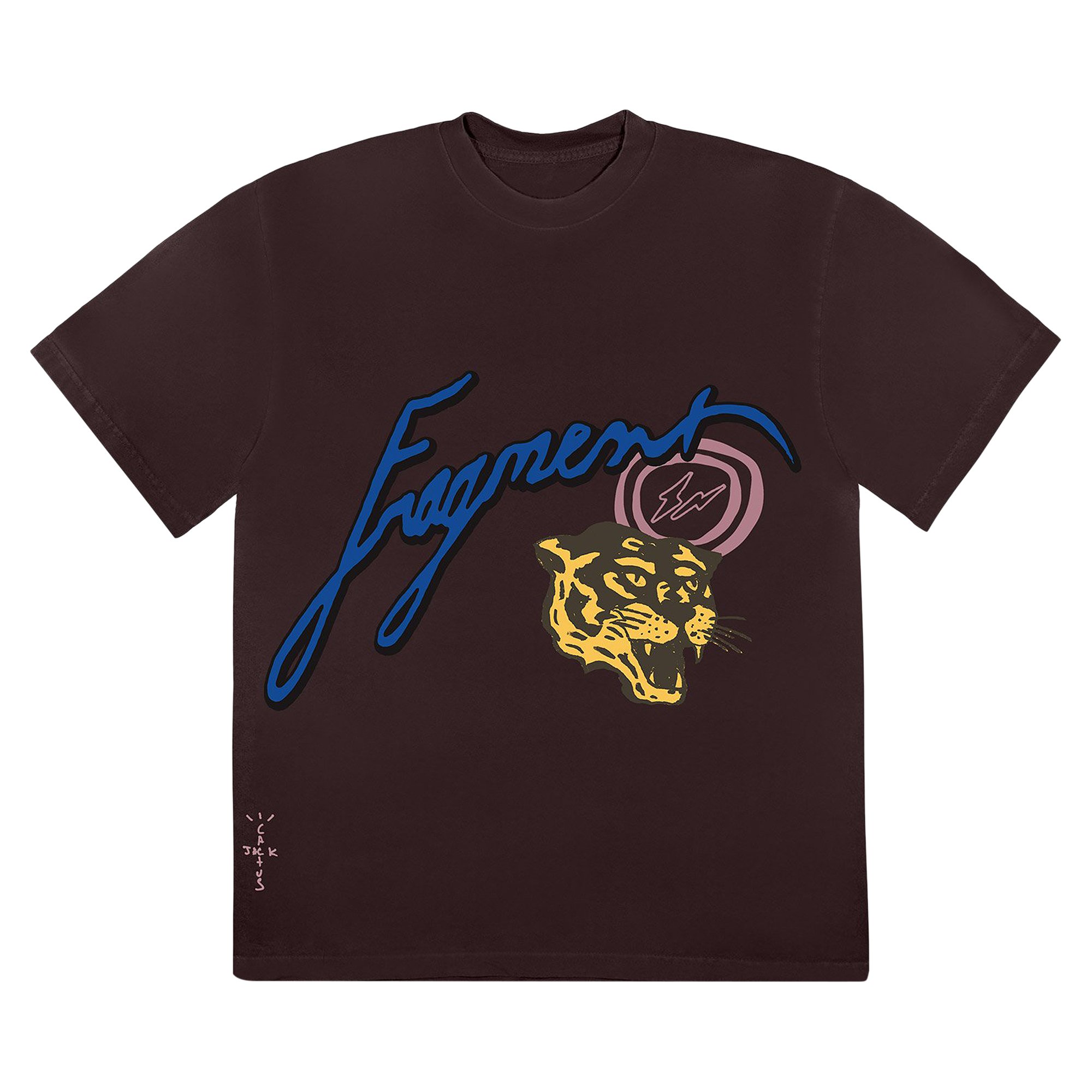 Cactus Jack by Travis Scott For Fragment Icons Tee 'Brown'