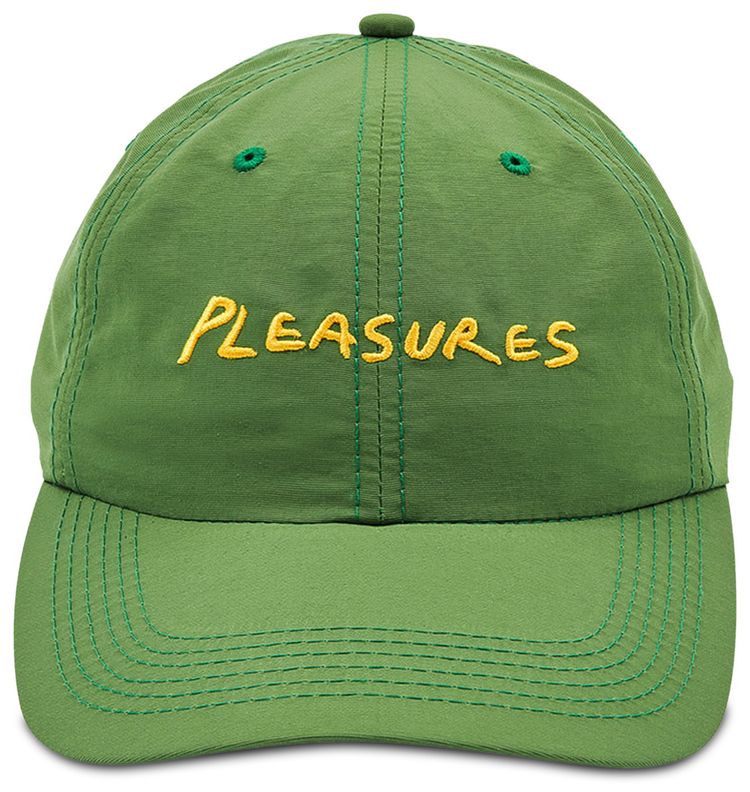 Pleasures Hump Nylon Sport Cap Green