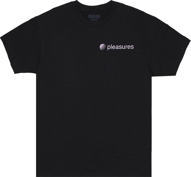 Pleasures Communication T-Shirt 'Black'