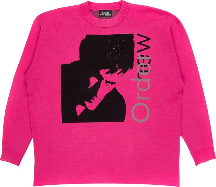 Pleasures Lowlife Jacquard Sweater 'Pink'