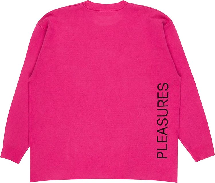 Pleasures Lowlife Jacquard Sweater Pink