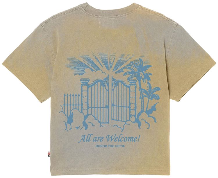 Honor The Gift Summer City Of Angels Tee Rust