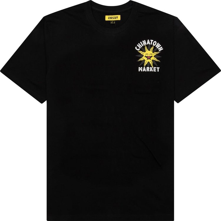 Chinatown Market Sunshine Over The Pyramids T Shirt Black